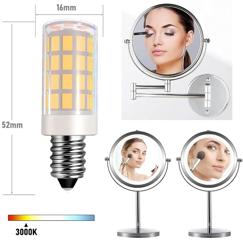 LED Makeup Mirror Bulb Replacement Mirror for Cosmetic Vanity Makeup