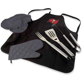 PICNIC TIME Tampa Bay Buccaneers BBQ Apron Tote Pro Grill Set