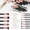 BS-MALL 14 Pcs Makeup Brushes blending brush & Eye Shadow