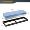POWERTEC Whetstone Knife Sharpening Stone – Dual Grit 1000/6000 Water
