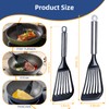 KSENDALO Flexible Slotted Spatula Turner Flipper Set - Silicone Coated