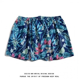 Men's Beachwear Board Shorts Rash Guard Swim Bottoms Beach Shorts TK48 L/Blue 5ea