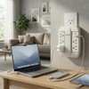 KELEK Multicontacto con 5 Salidas, Puertos USB-A y USB-C, Protección