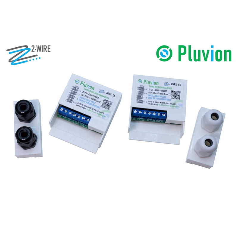 Pluvion 2·Wire Irrigation: Easily Add Multiple Sprinkler Zones or Repair