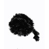 Simply Products 4M Fine Cut Black Christmas Tinsel Garland Decoration