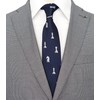 ZENXUS Corbatas deportivas y de juego para hombres, corbata de