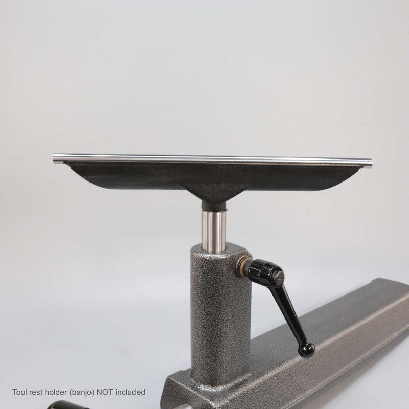 Hurricane Turning Tools, 12" Tool Rest with Hardened Steel Rod