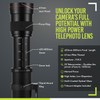 High-Power 420-1600mm f/8.3 HD Manual Telephoto Zoom Lens for Canon