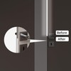 Guardapolvo y Protector para Puerta,Burletes de Cuña Puertas Ventanas,Tiras Sellado