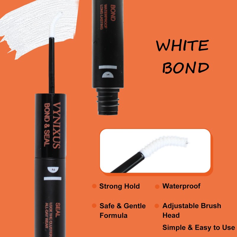 Lash Bond and Seal Eyelash Glue Waterproof Lash Cluster Glue