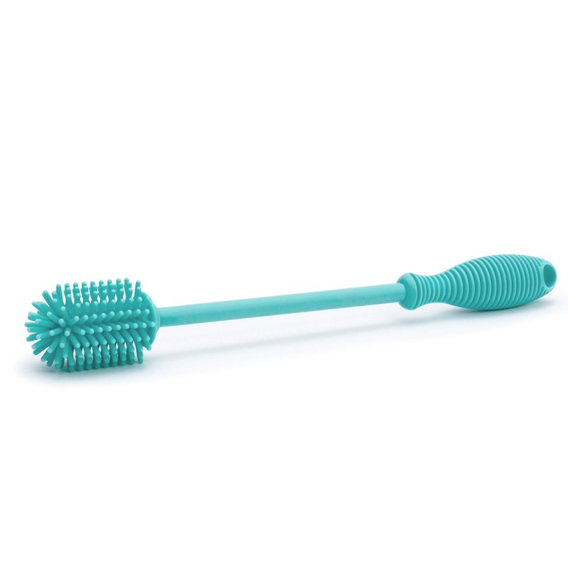 Chicco 9.5” Silicone Bottle Brush with Food-Grade Silicone Bristles |