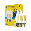GE Ultra Bright LED Light Bulbs, 100W, Daylight Candle Lights,