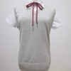 EIMEI School Uniform Vest, Sleeveless, Plain, Loose Fit, Knit, All