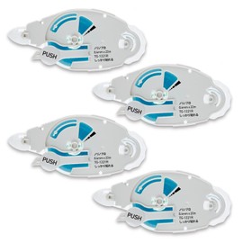 Plus TG-1221R-4 TG-1221R-4 54-344 Pretty Norino Pro Sticky Tape Refill Tape Value Pack of 4