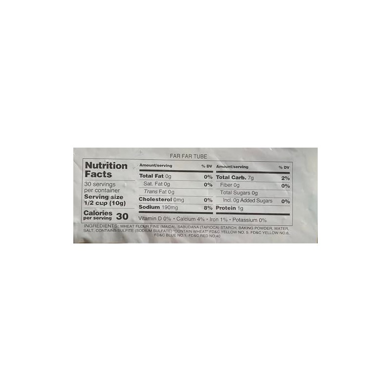 Swad Fryums Farfar Tube (Wheat Pellet Tube) - 300 Gram