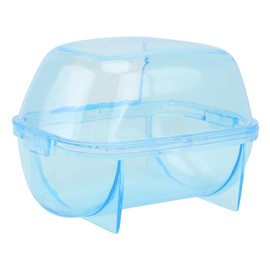 BESPORTBLE Practical Hamster Bathroom Tub Small Pet Bathtub for Guinea Pig Gerbil Mouse Easy Storage Cleaning Random Color