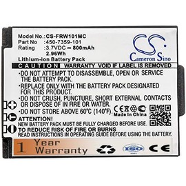 Ejjinenbby 3.7V 450-7359-101 Battery Compatible for FrontRow FR Wearable Lifestyle 800mAh