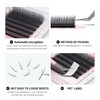 ANNAFRIS Eyelash Extensions, YY 0.07 C, 9-14 mm, Ready-to-Use Fan