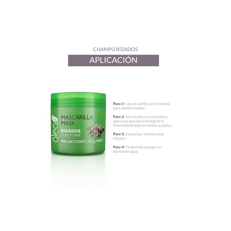 Salerm Alea Mascarilla Cabello Rizado 400ml