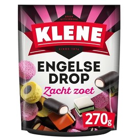 Klene Engelse Drop I English All Sorts Soft and Sweet Licorice Mix I 270g 9.5 ounce