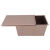 Loaf Pan with Lid for Baking Bread Nonstick Corrugated Steel