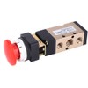 MV-10A Pneumatic Mechanical Valve 2 Position 5 Way Spring Return