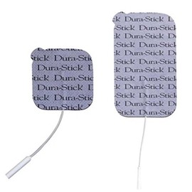 Chattanooga Dura-Stick Electrodes, 2" x 3.5" Rectangle, Pack of 40