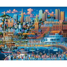 Dowdle Jigsaw Puzzle - San Francisco Pier - 500 Piece
