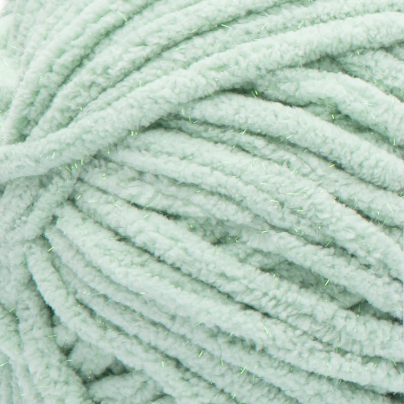 Bernat Blanket Sparkle 300g - Barely Green Sparkle