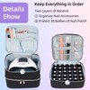 ALSLEA Nail Polish Organizer Holds 30 Bottles (15ml - 0.5