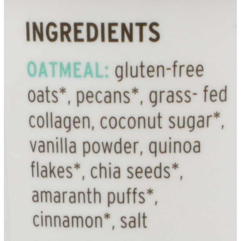 Purely Elizabeth, Oats Vanilla Pecan Collagen Protein, 2 Ounce