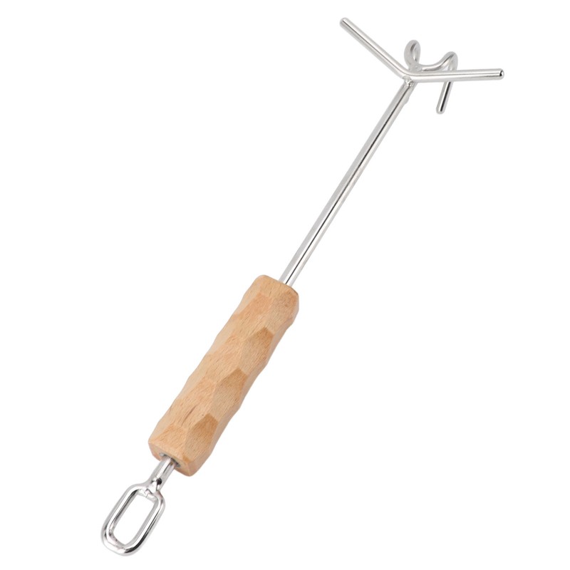 Dutch Oven Lid Lifter Tool Camp Cast Iron Pot Non