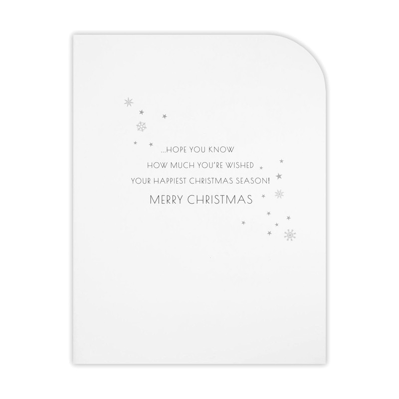 Clintons: Modern Snowflakes Christmas Card