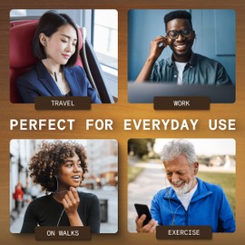 Symphonized Wired Ear buds with Microphone — 90% Noise Cancelling In Ear Headphones Wired, Ear Buds Wired, Earbuds for Computer, Android & PC — Corded Earbuds, Plug In Earphones with Mic (3.5mm Jack)