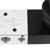 5-Way 3-Way Pneumatic Hand Lever Valve G1/4 Inch Inlet Aluminium