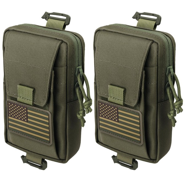 LIVANS Tactical Backpack Accessories Pouch, Molle Accessories Shoulder Strap Attachment