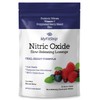 MyFitStrip MyFitStrip Nitric Oxide Lozenges - Oral Health & Cardiovascular Support - Prebiotic Nitric Oxide, Vitamin C, Polyphenol-Rich Berry Blend, and Zinc - 30 Cool Mint
