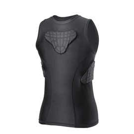 TUOYR Youth Padded Compression Shirt Vest Rib Chest Protector Football Baseball