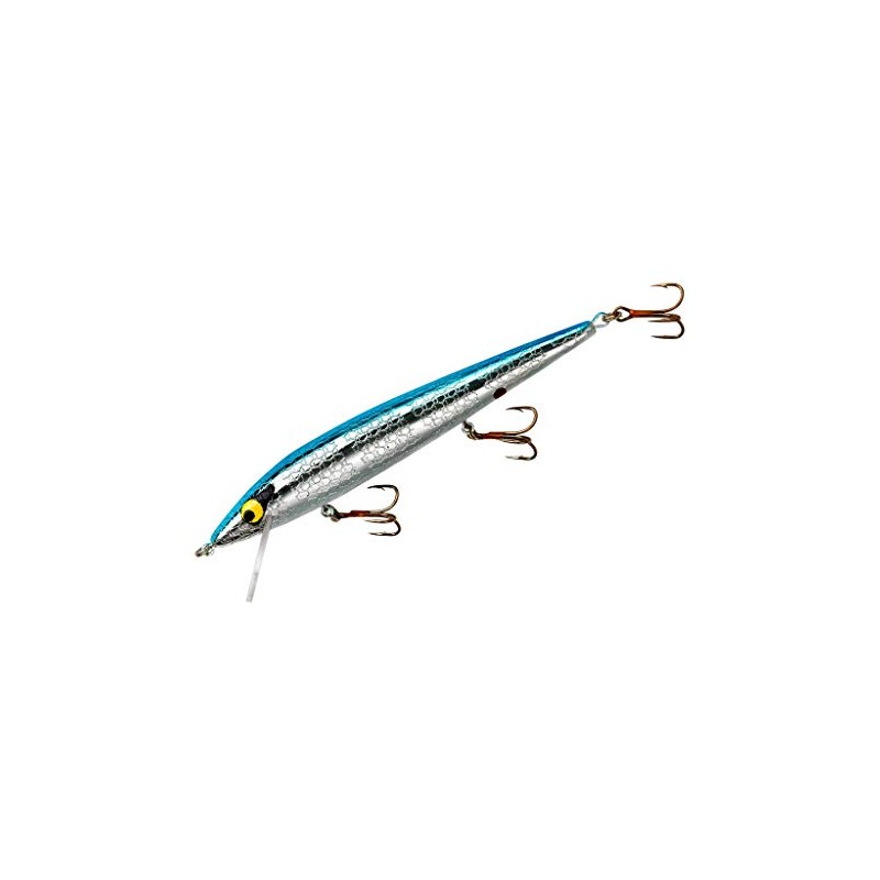 Smithwick Lures ADRB1232 Floating Rattlin' Rogue, Chrome/Blue Back, 0, 4'
