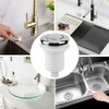 Tub Spa Massage Bath Garbage Disposal Air Push Button Garbage