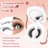 Higu clace Magnetic-Eyelashes, Soft-Magnetic-Lashes Natural Look Reusable Magnetic Eyelashes with
