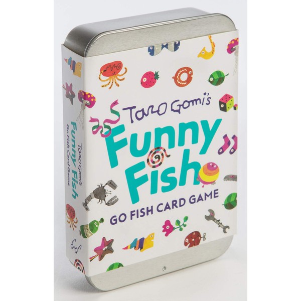 Chronicle Books Taro Gomi's Funny Fish Go Fish Card Game for Kids