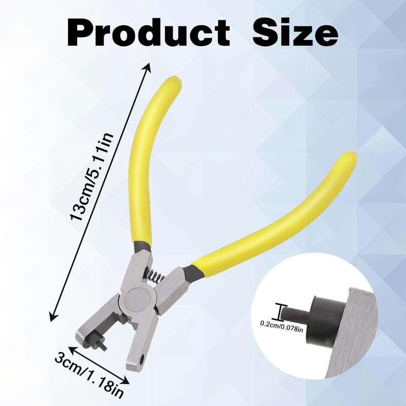 Watch Band Leather Hole Punch Plier Shoe Strap Hole Puncher
