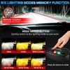 LEDKITO 12In LED Light Bar and 4In LED Cube Pod