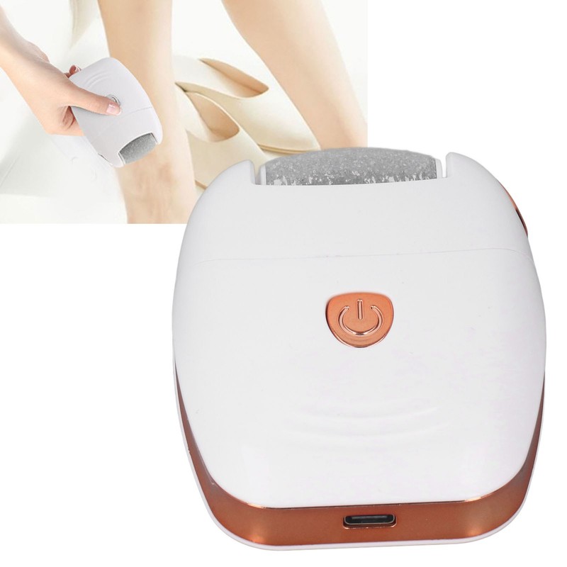 Electric Foot Scrubber Adjustable 2 Gears USB Rechargeable Callus Remover