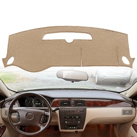Dash Cover Mat Custom Fit for Buick Lacrosse Dashboard Pad Cap Carpet Protector K298 (Beige)
