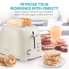 Ultrean Toaster 2 Slice with Extra-Wide Slot, Stainless Steel Toaster