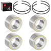 4pcs Front Rear Wheel Bearing & Circlip for Can-Am Maverick