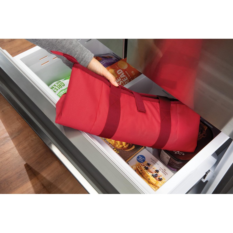 PackIt Built with ECOFREEZE Technology, Reusable, Foldable, Zip Closure, with