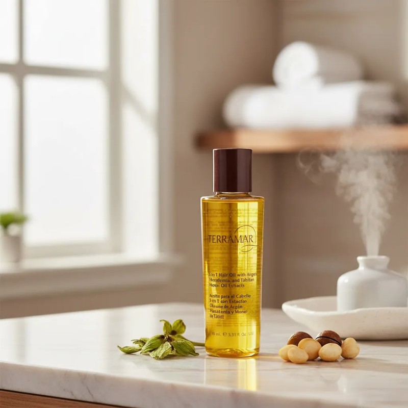 Óleo Terramar Capilar Restaurador 98ml Aceite Argán Antifriz